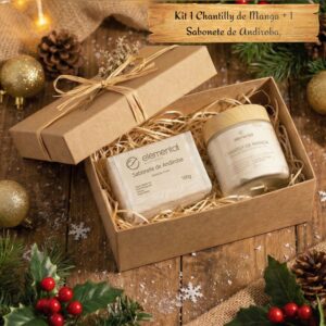 Kit - 1 Chantily de Manga + 1 Sabonete de Andiroba