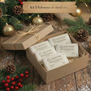 Kit - 5 Sabonetes de Andiroba