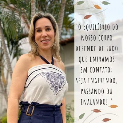 Rejane também é fundadora da Elemental. Fisioterapeuta e acumputurista há vinte anos - REJANE